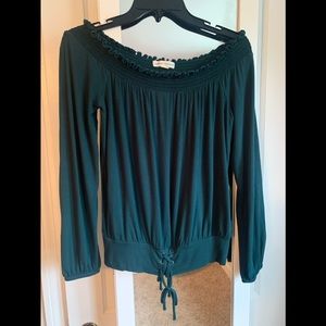 Off the shoulder top